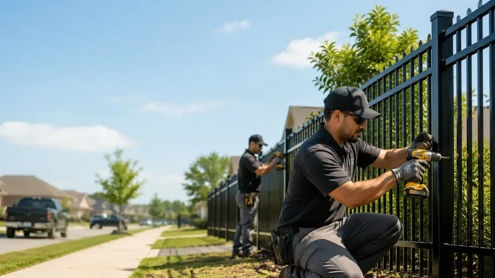 Metal Fence Installation in Heath, OH